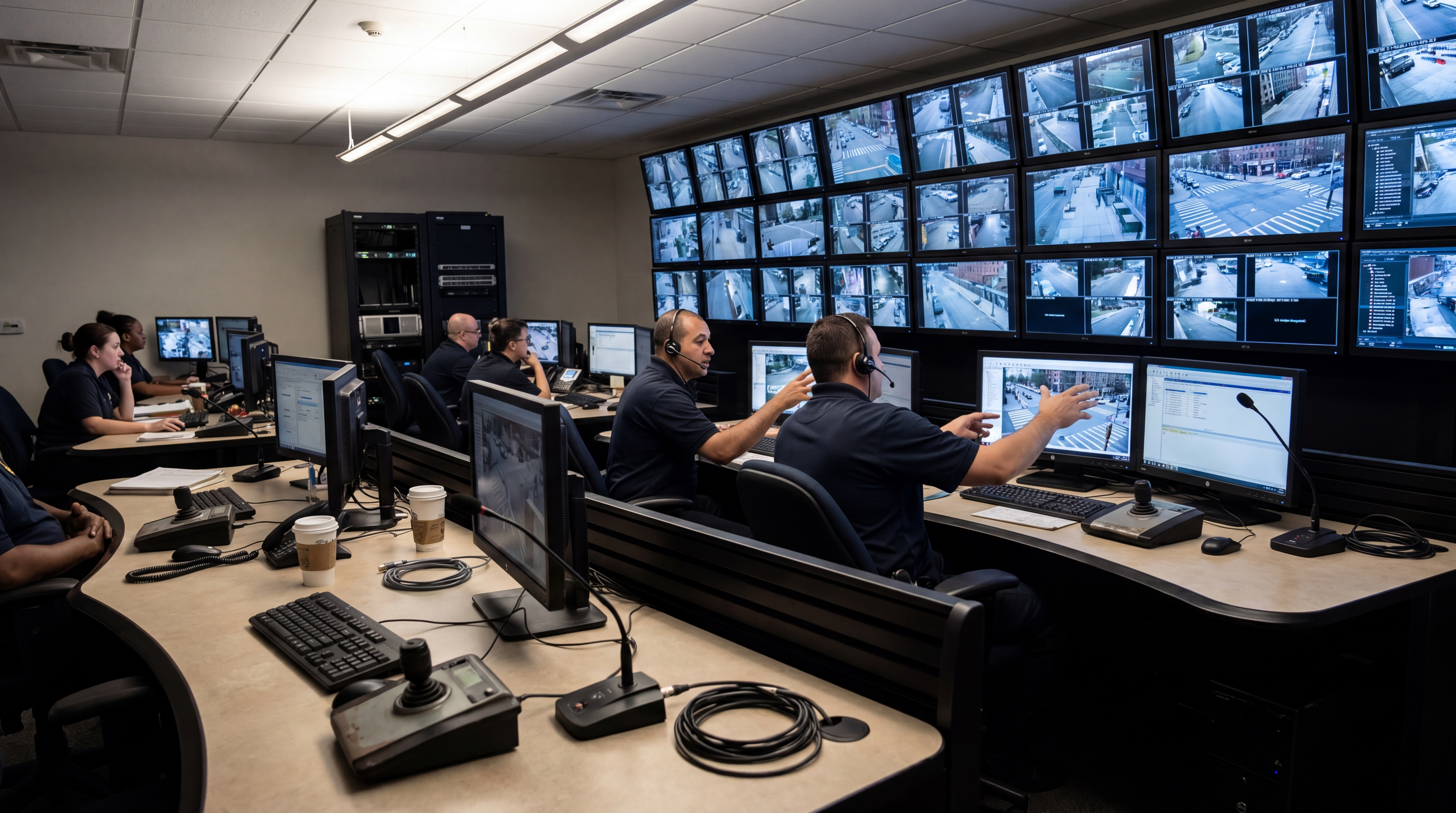 Wary Secure 24/7 control room